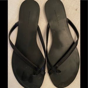 Banana Republic black sandals